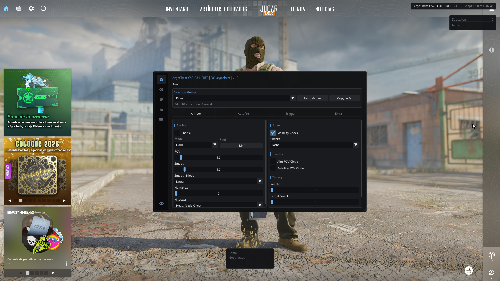 ArgoCheat CS2 Full Suite