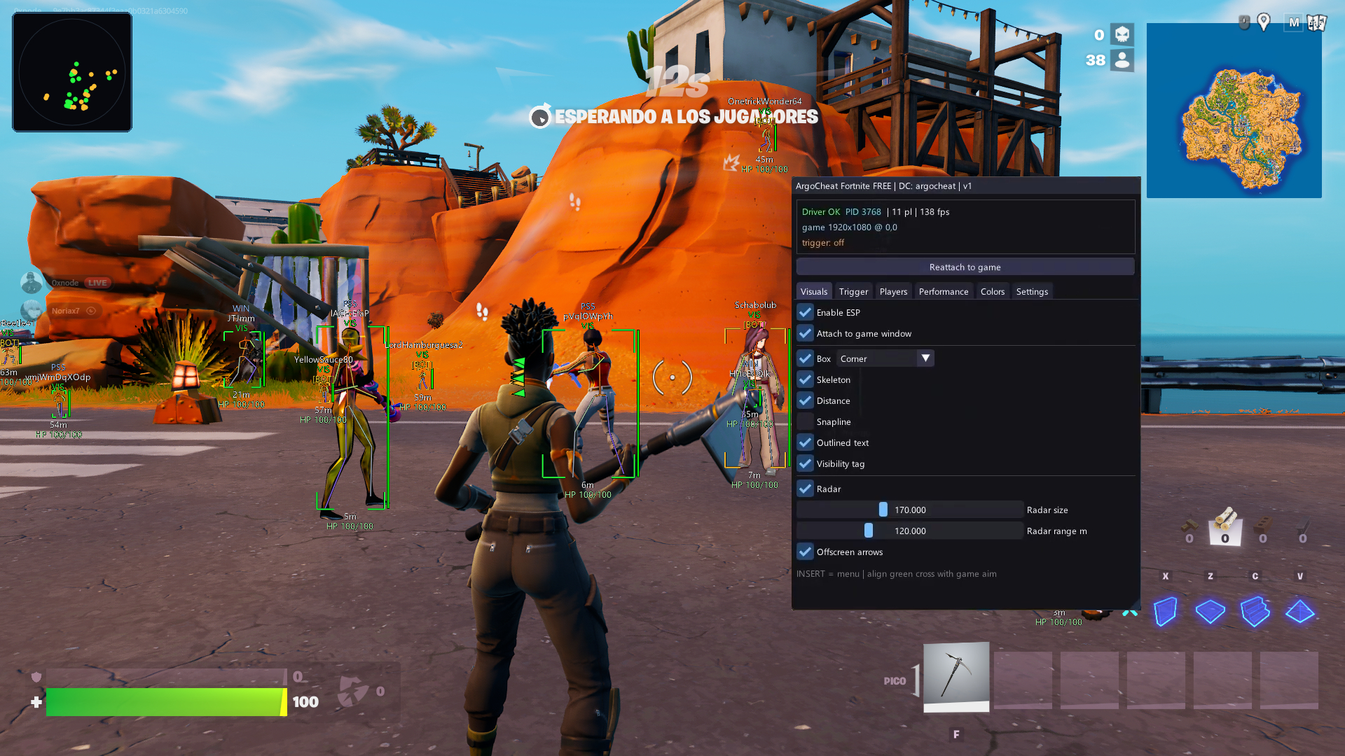 ArgoCheat Fortnite Lite